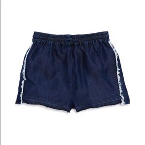 Girls' Frayed Denim Shorts